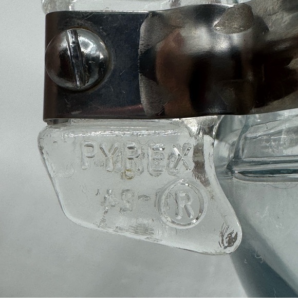 Vintage Pyrex Flameware Clear Glass Teapot 8336 - Picture 9 of 11